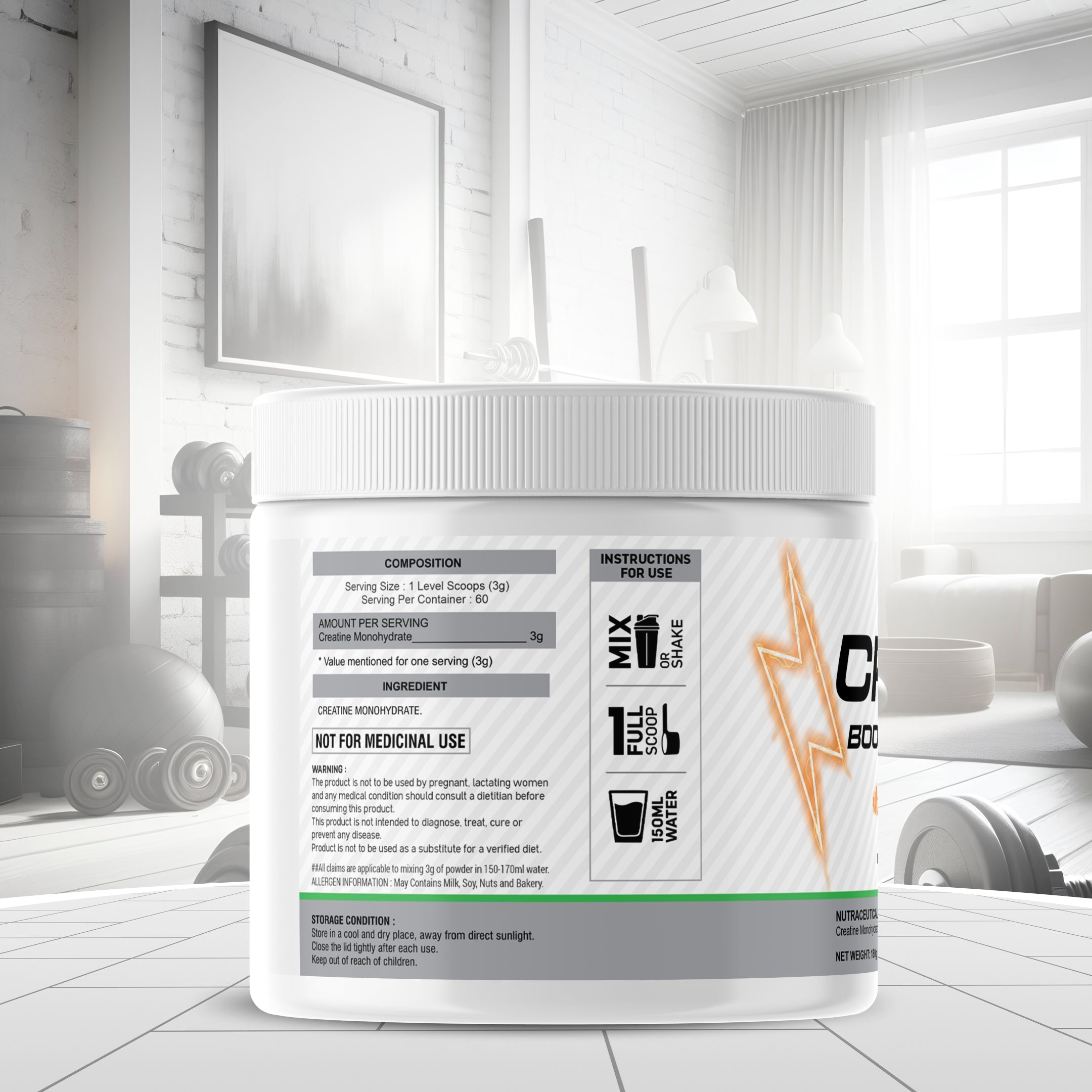 MuscleCore Creatine ( Unflavoured )