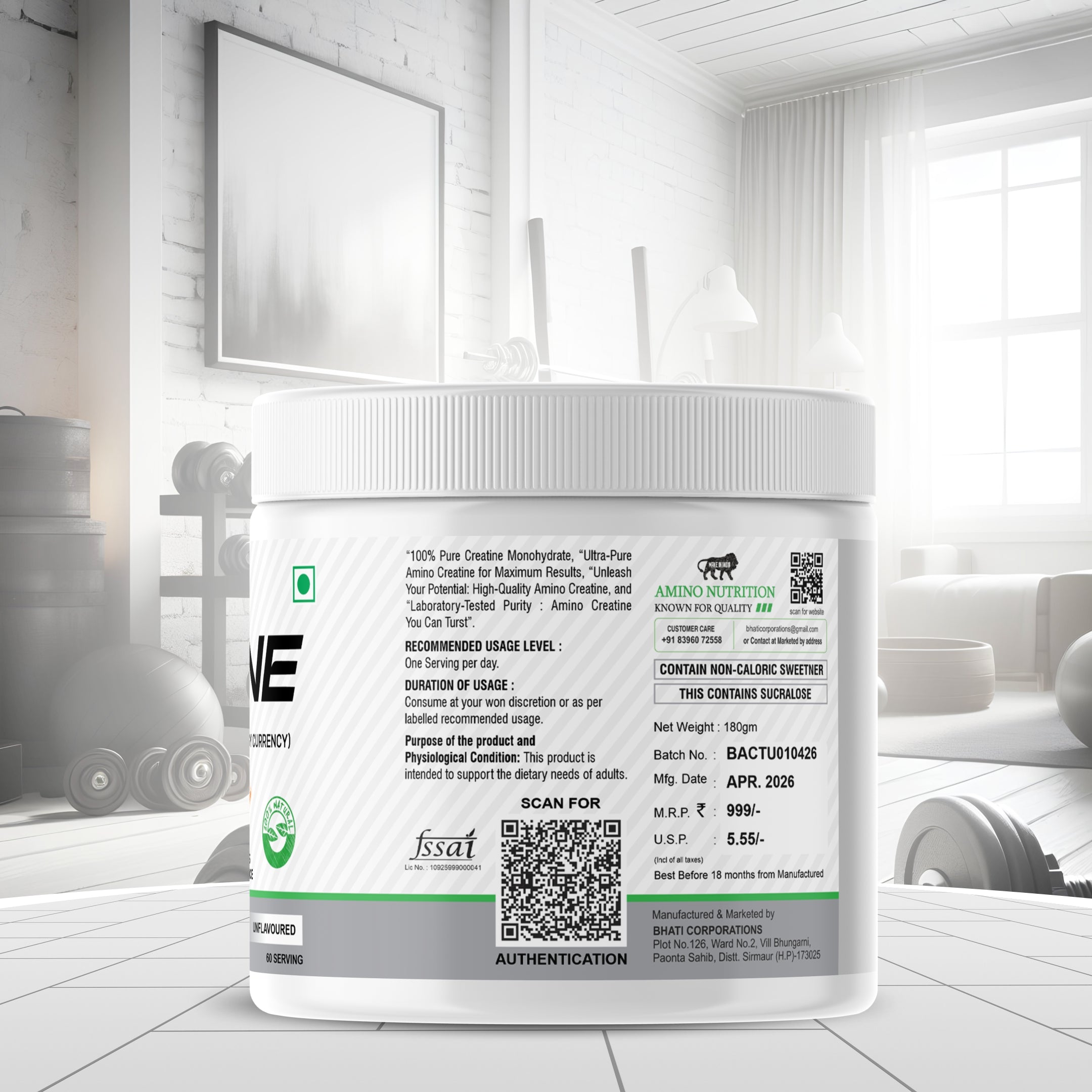 MuscleCore Creatine ( Unflavoured )