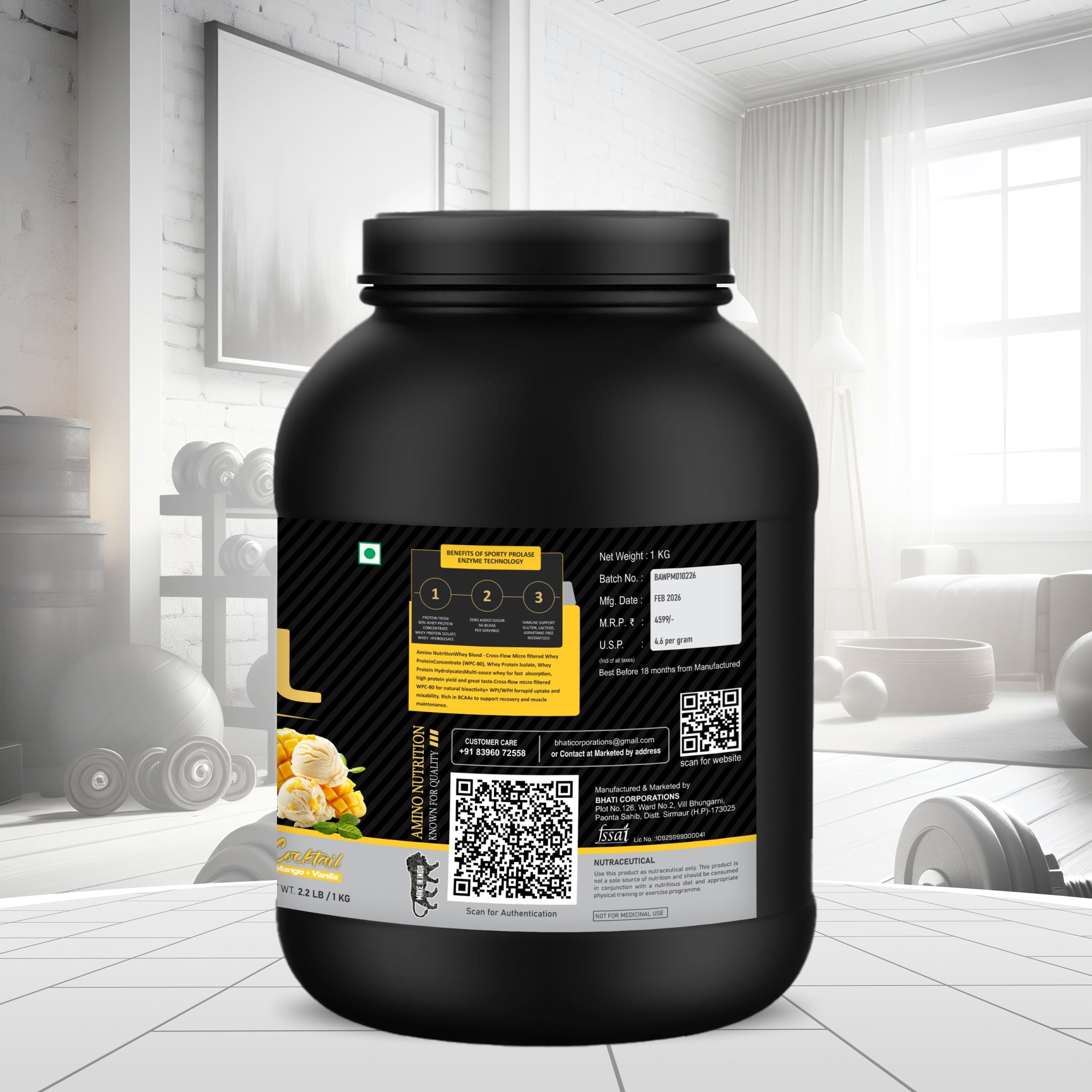 100% Whey Fuel (Cocktail)