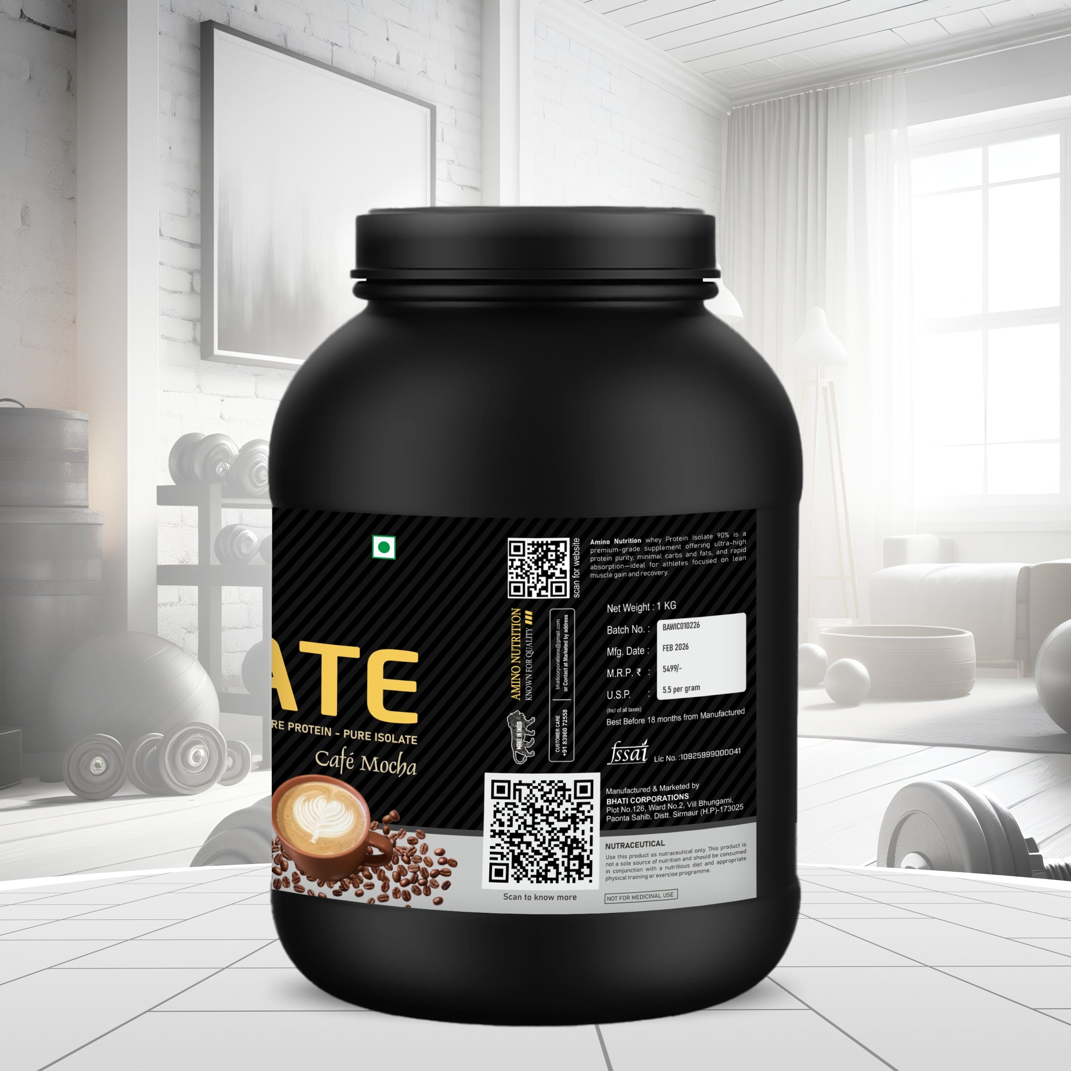 100% Whey Isolate (Cafe Mocha)