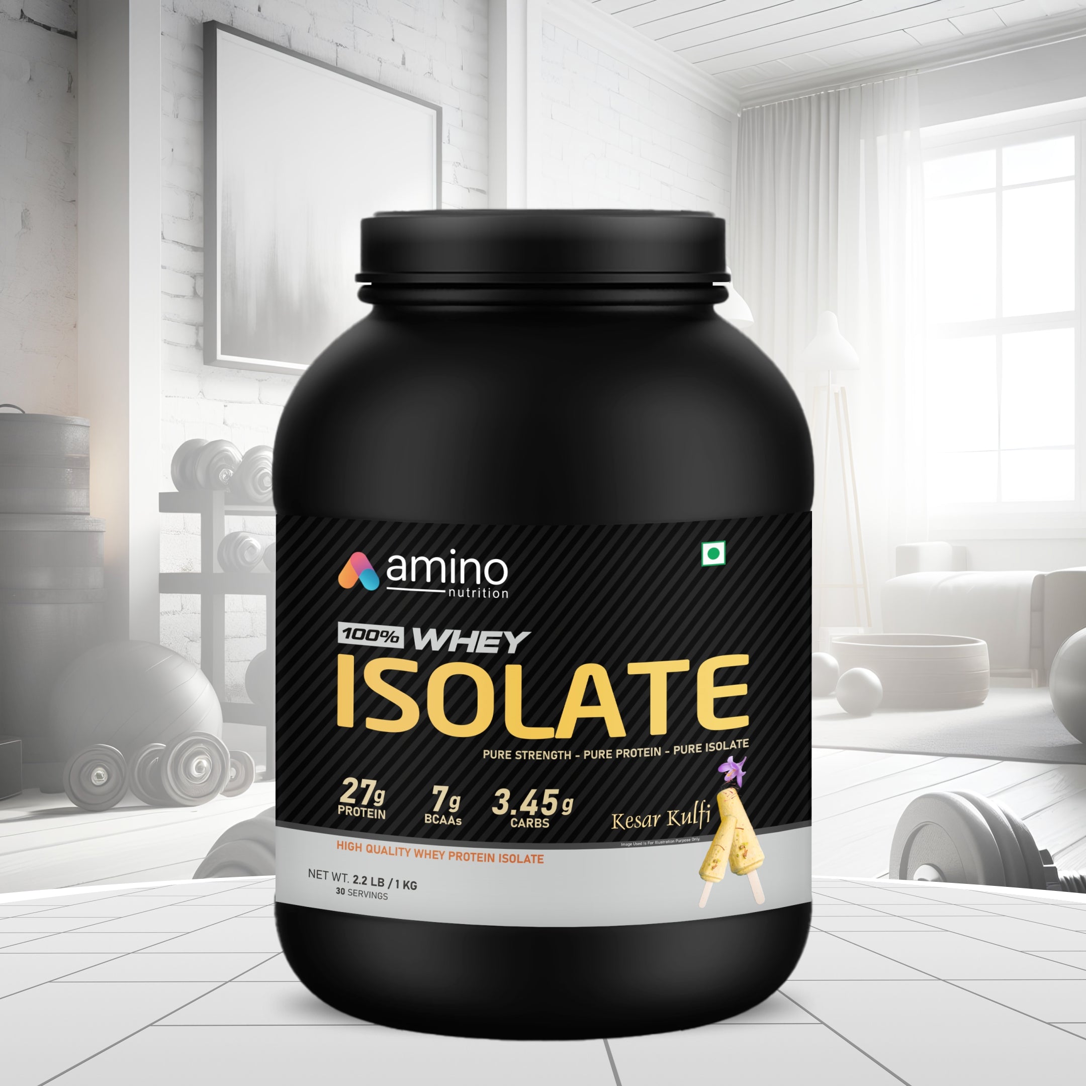 100% Whey Isolate (Kesar Kulfi)