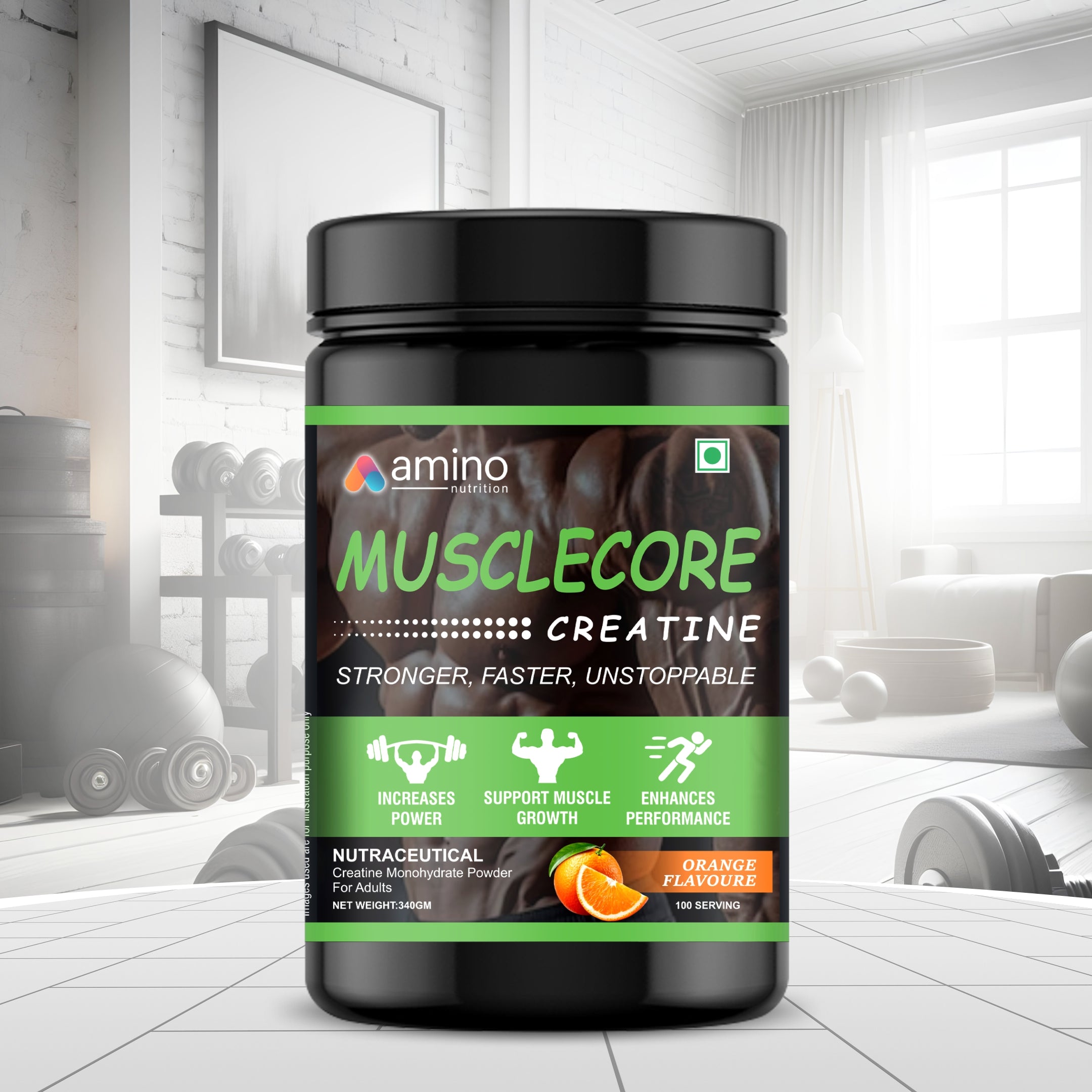 MuscleCore Creatine (Orange)