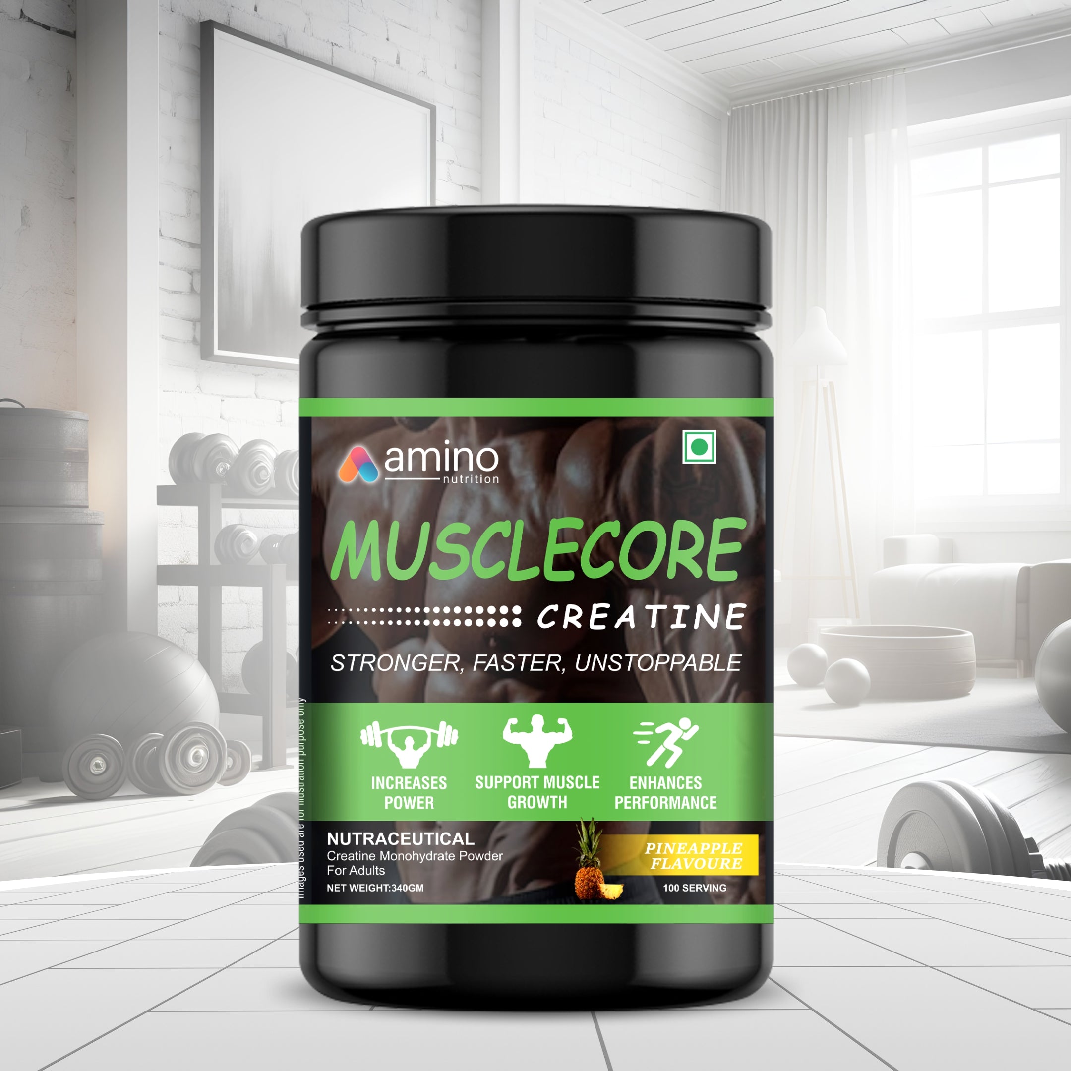 MuscleCore Creatine (Pineapple)