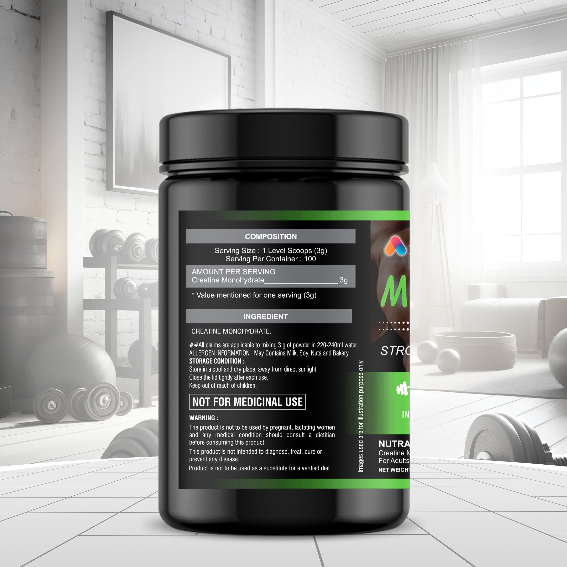 MuscleCore Creatine ( Unflavoured )