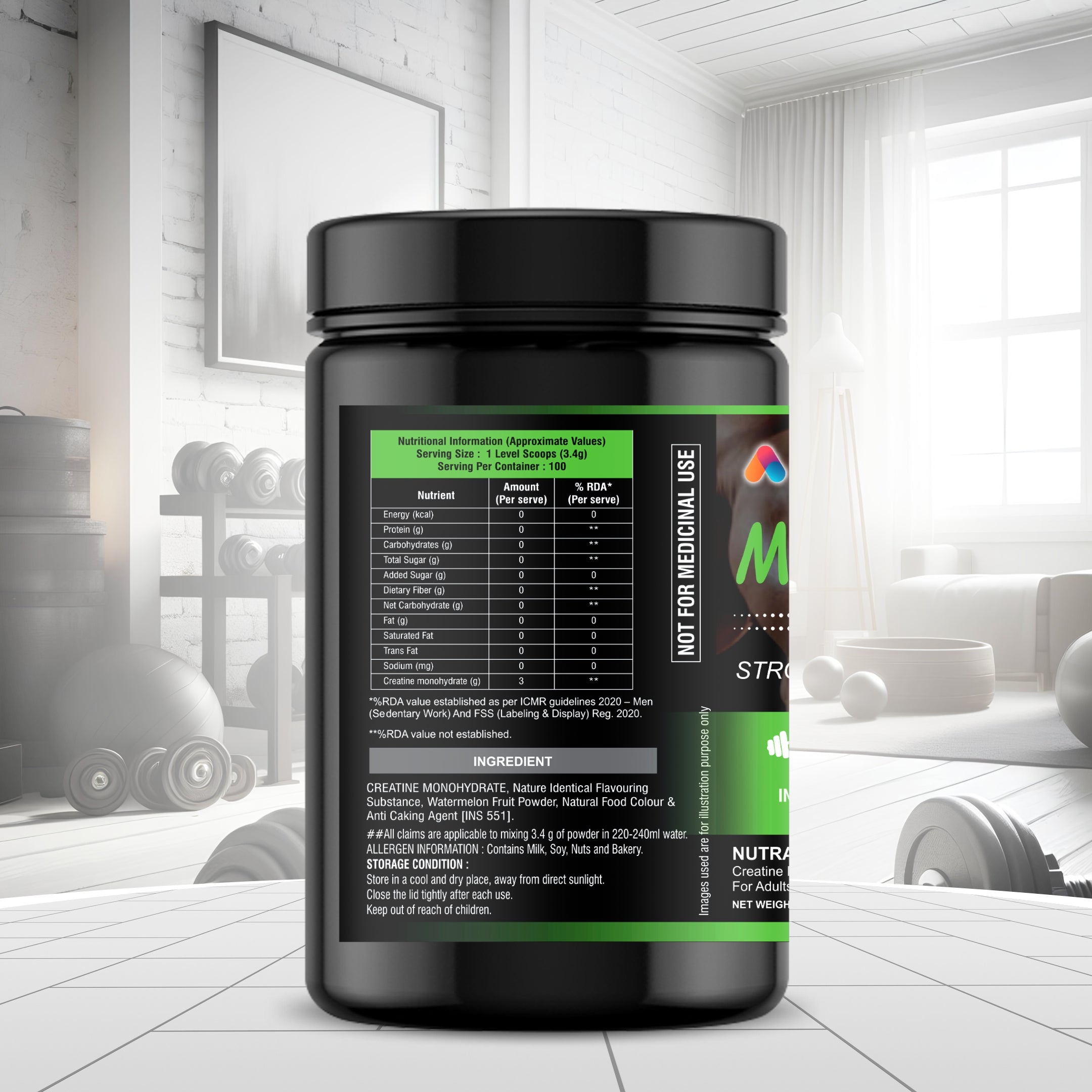 MuscleCore Creatine (Watermelon)