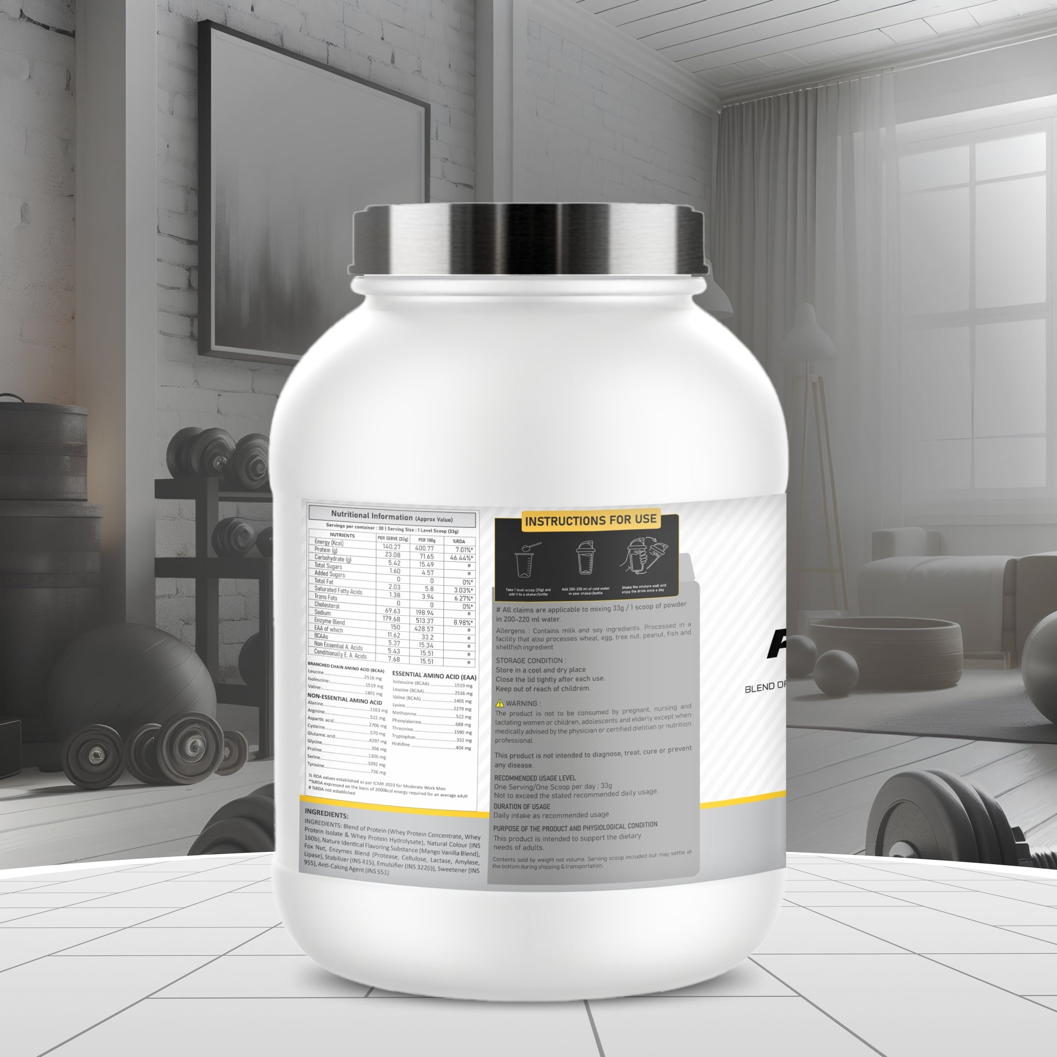 100% Whey Premium Protein (Cocktail Golden Velvet)