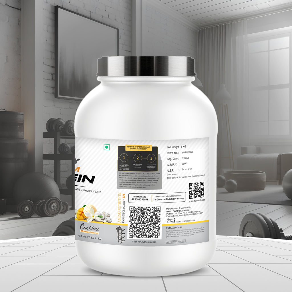 100% Whey Premium Protein (Cocktail Golden Velvet)